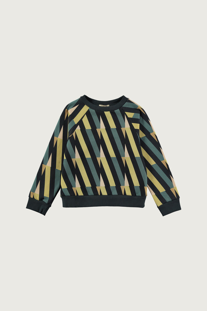 Coco Au Lait ABSTRACT LINES SWEATSHIRT  Abstract Lines