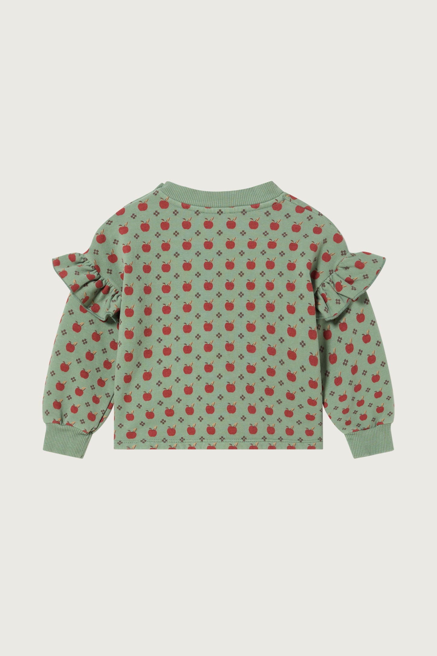 Coco Au Lait APPLES FELPA BABY SWEATSHIRT  Green Bay