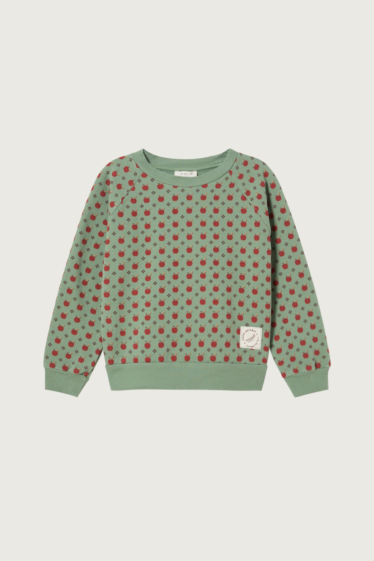 Coco Au Lait APPLES SWEATSHIRT  Green Bay