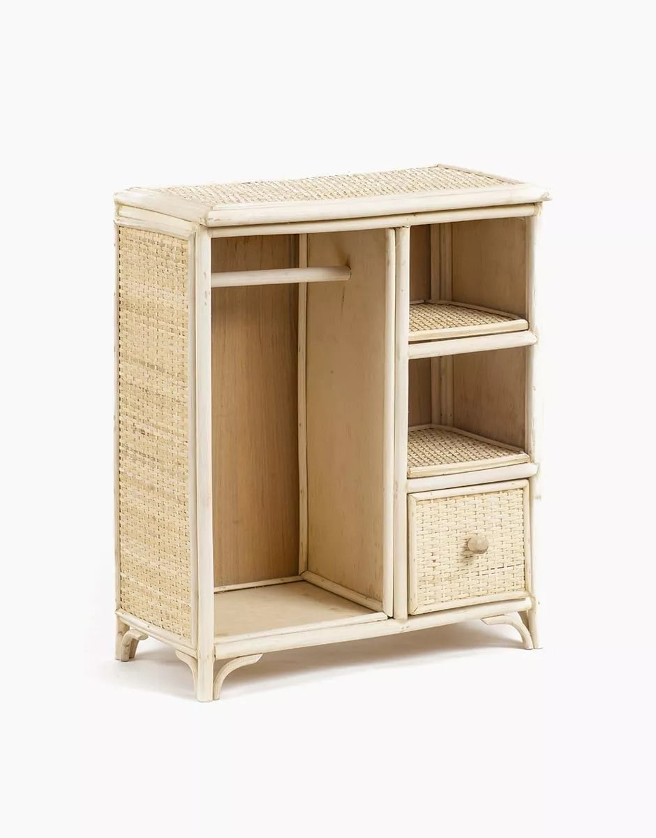 ARMARIO PARA MUÑECAS CON 3 GANCHOS