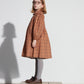 Coco Au Lait BROWN GRID SARJA DRESS  Brown Grid