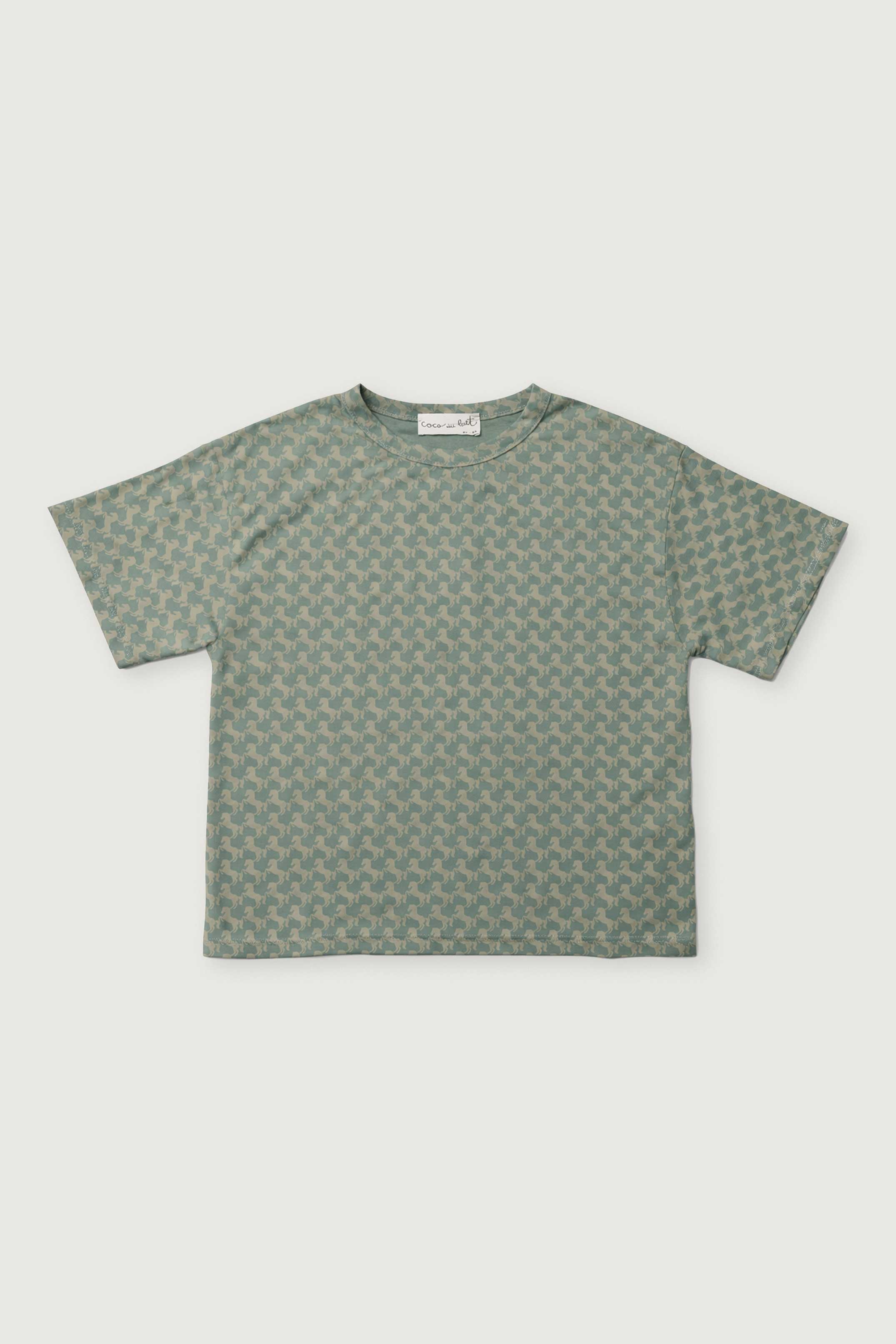 PLAYERA ESTAMPADA SHADOW CABALLITOS