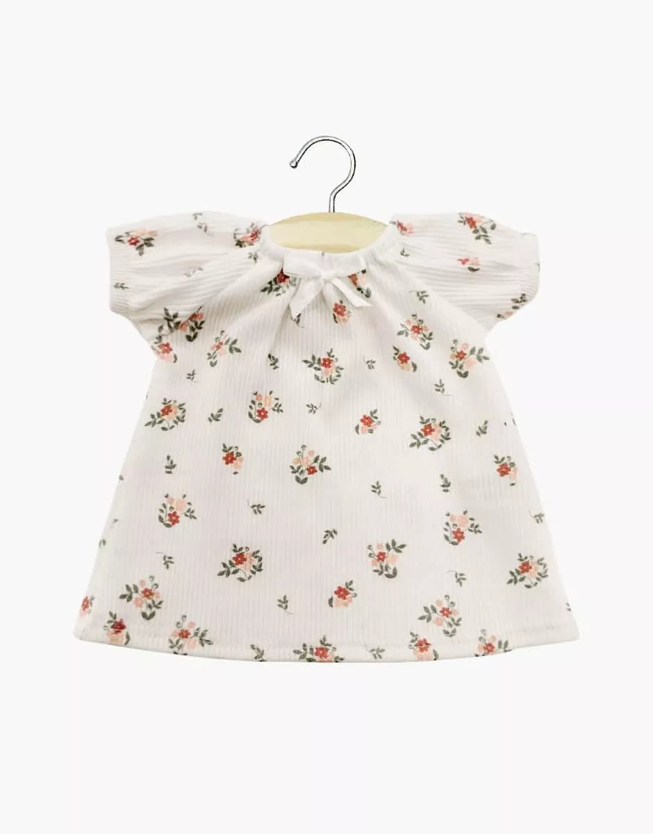 CAMISON DE PUNTO ACANALADO CON PEQUEÑAS FLORES