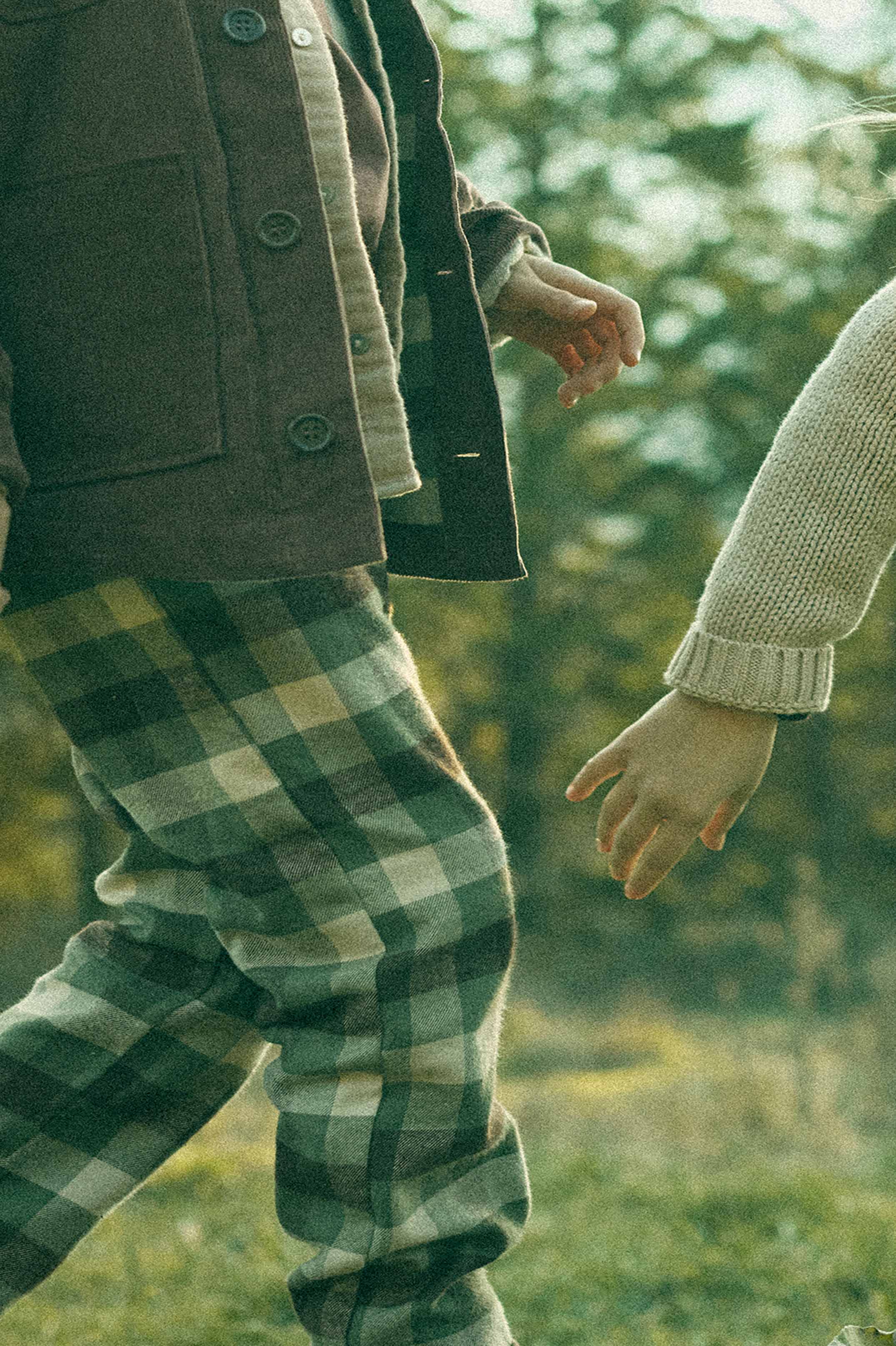 CHECKERED BABY TROUSERS