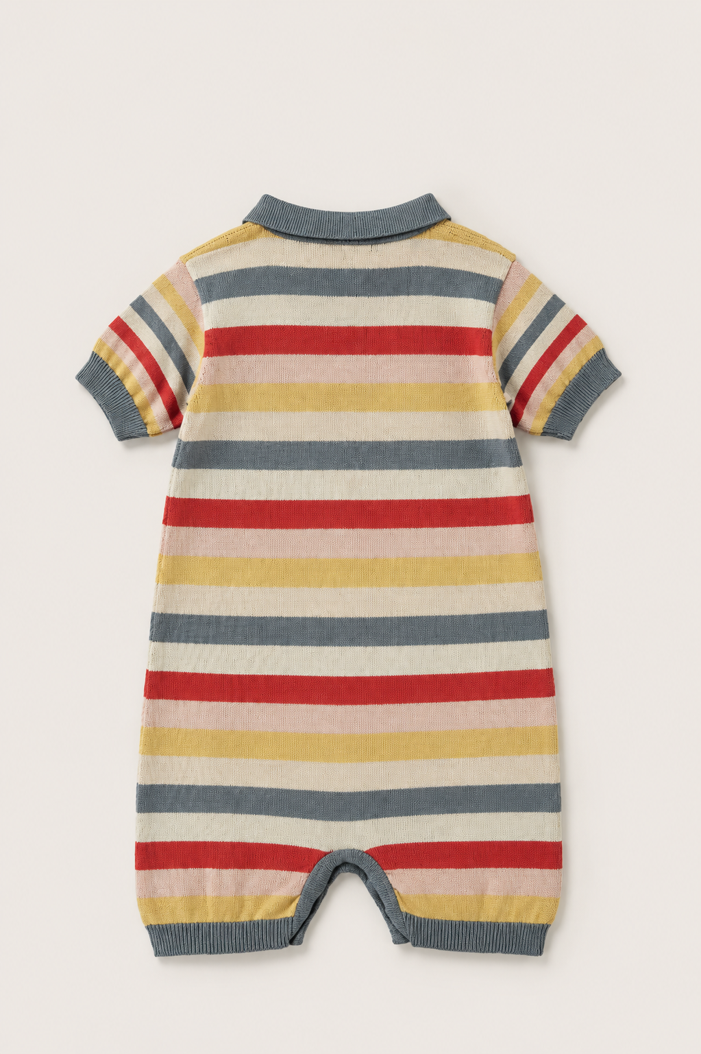 ROMPER PUNTO RAYAS MULTICOLOR