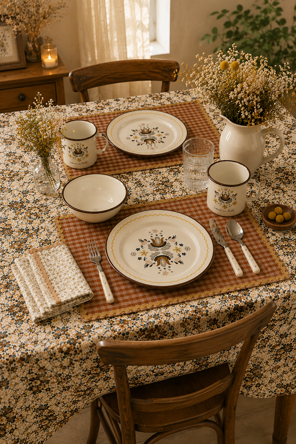 PLATO DE PELTRE 20cm FOLK HERITAGE x PPELTRE