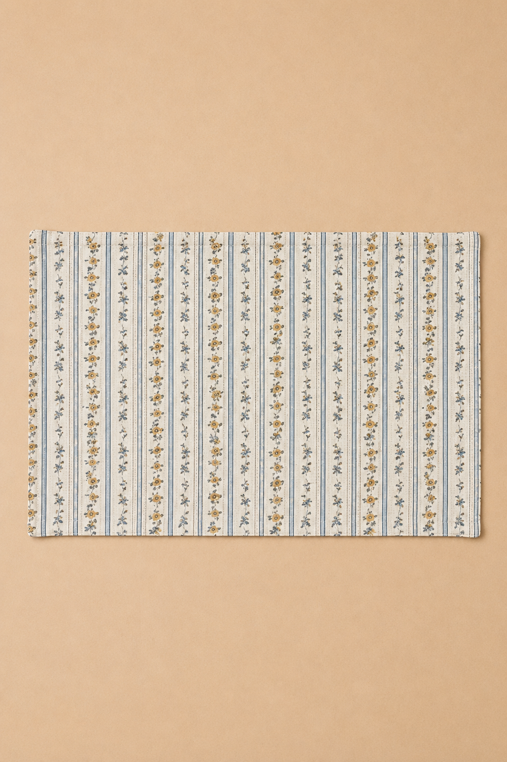 MANTEL INDIVIDUAL REVERSIBLE AZUL