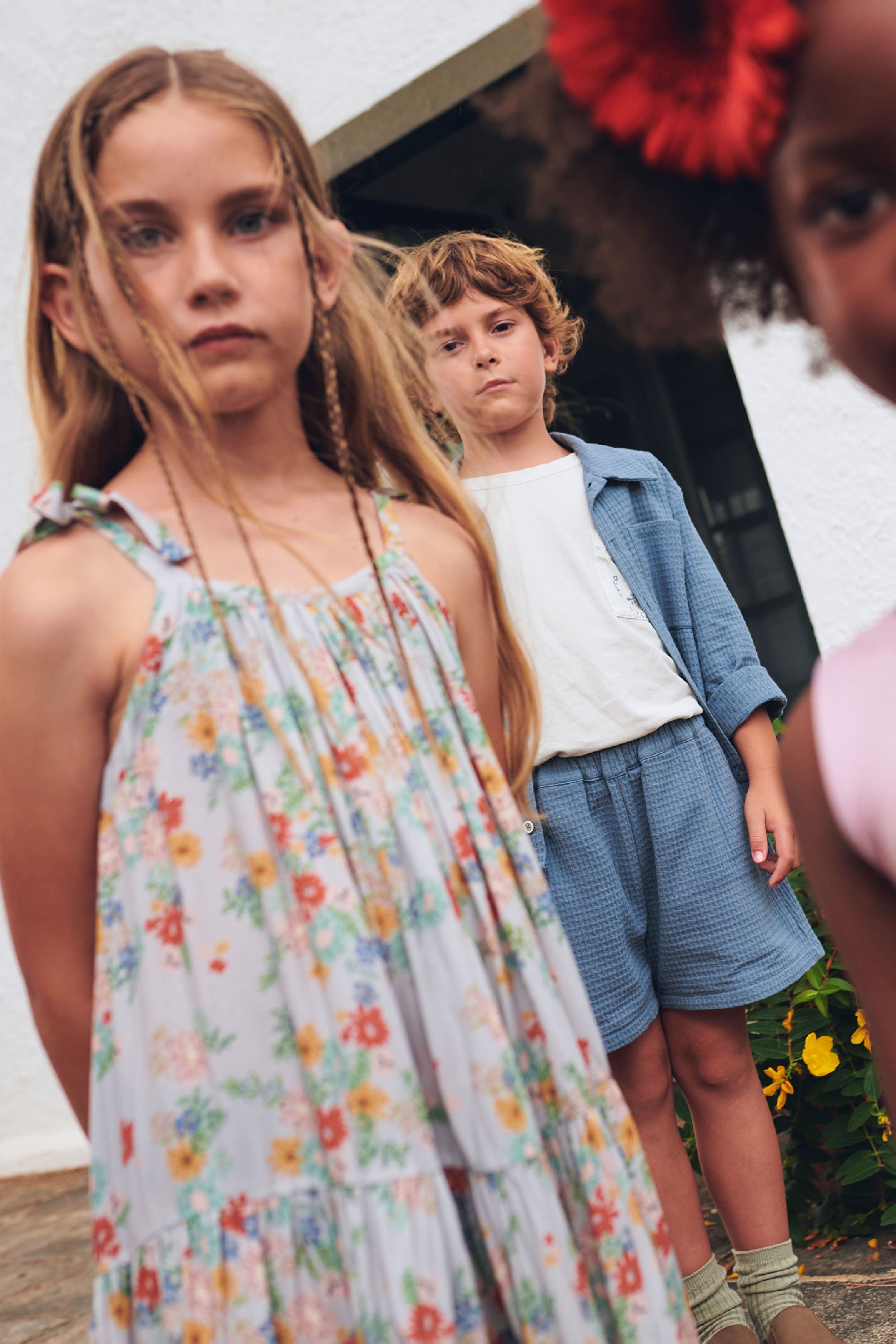Coco Au Lait FLORAL CLOUDS DRESS  Flora