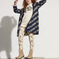 Coco Au Lait I HAVE A STORY TO TELL HOODIE DRESS  Parchment