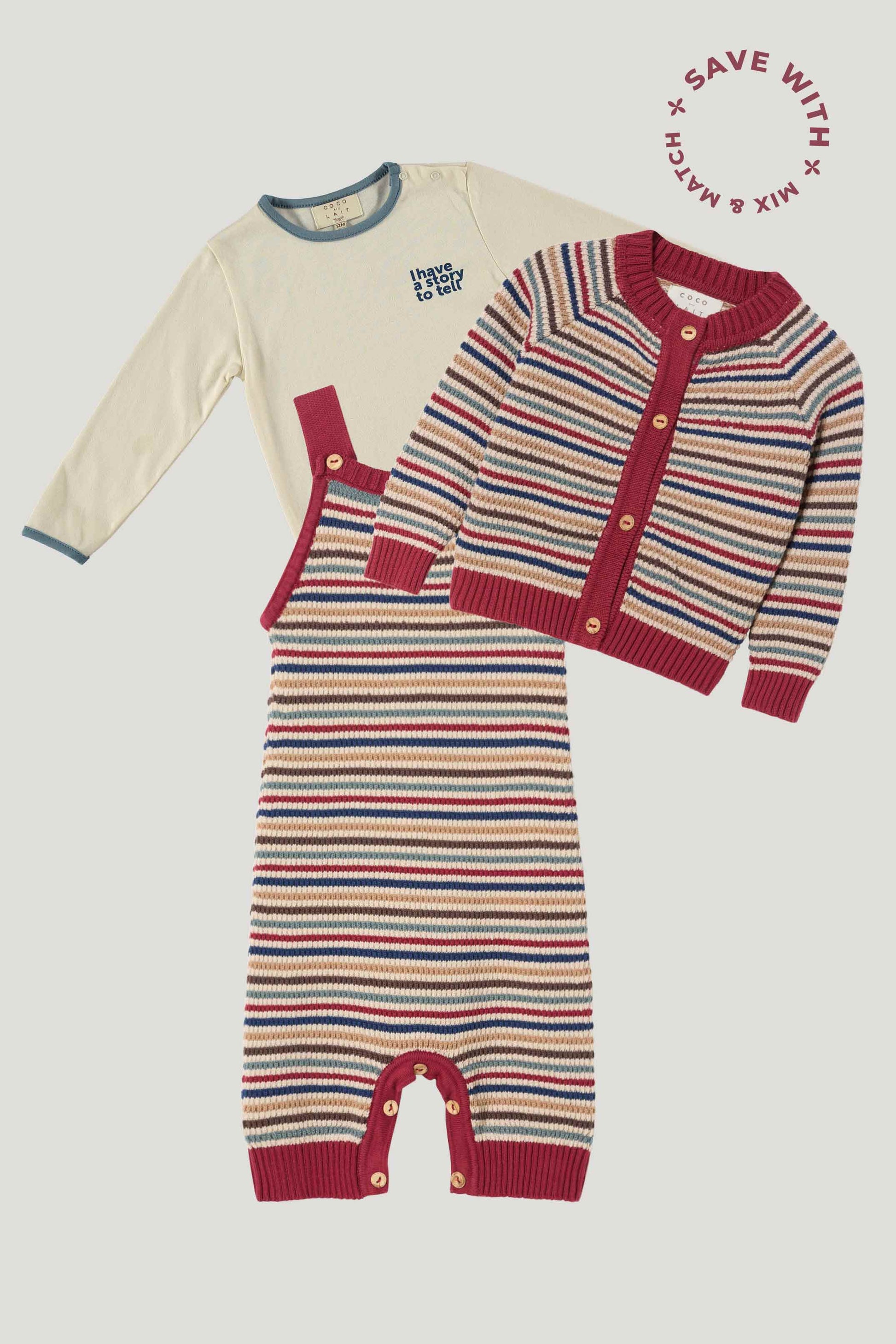 Coco Au Lait LOOK BABY 5  Multicolor