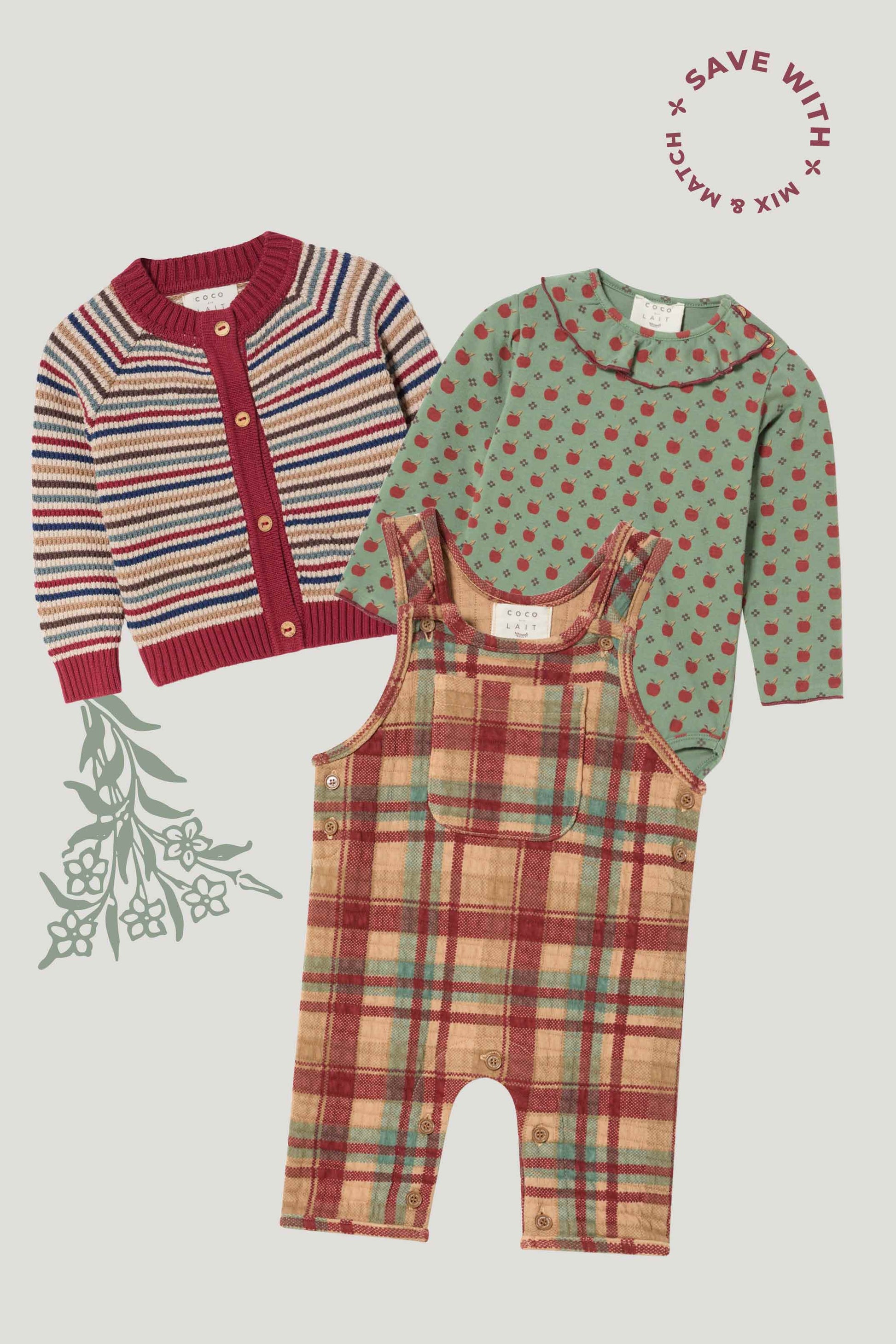 Coco Au Lait LOOK BABY 6  Multicolor