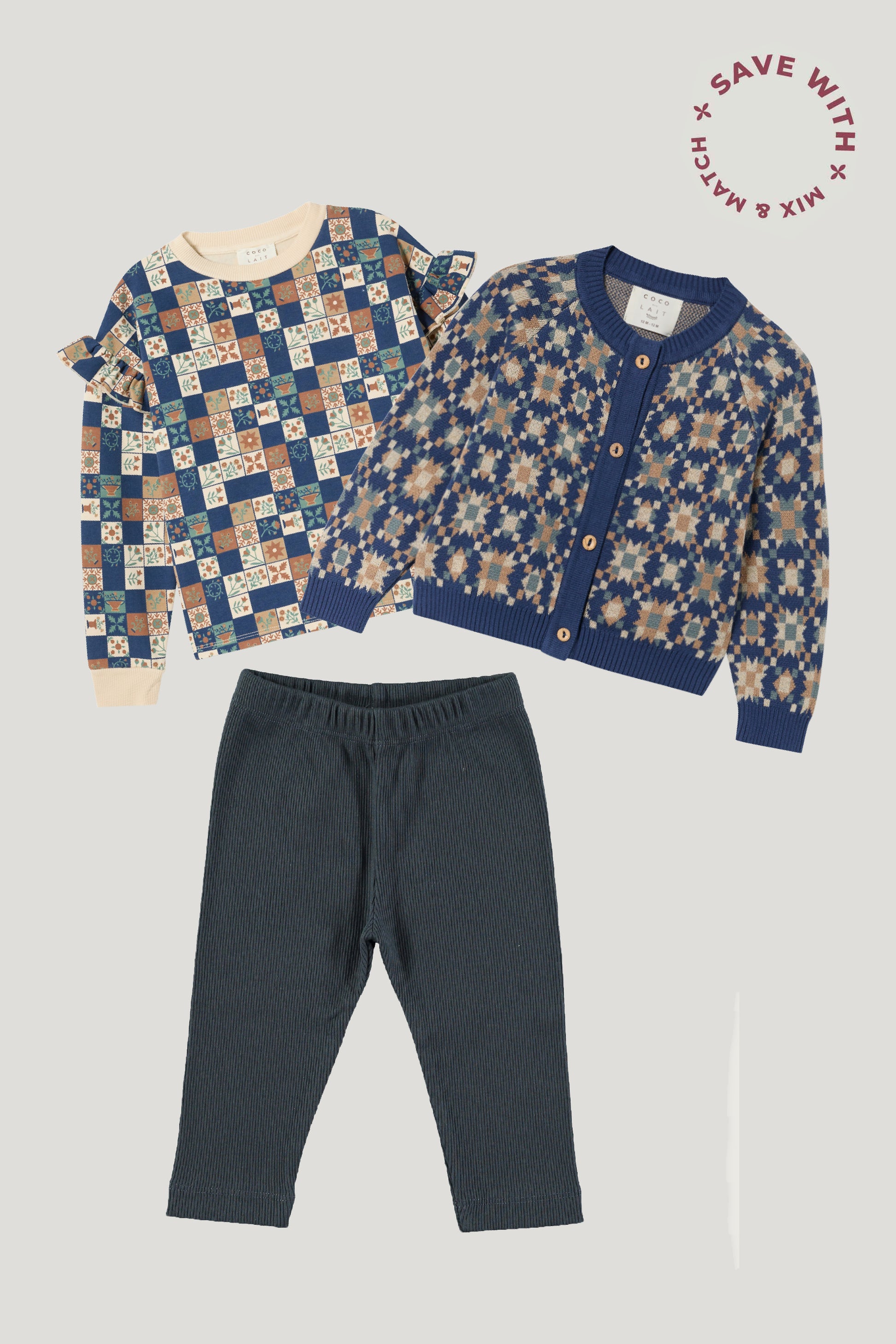 Coco Au Lait LOOK BABY 9  Multicolor