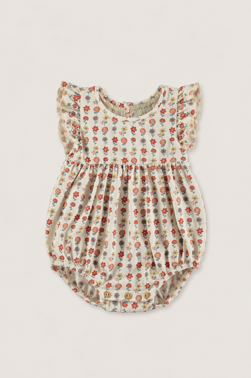 MAMELUCO FLOR MINI VINTAGE
