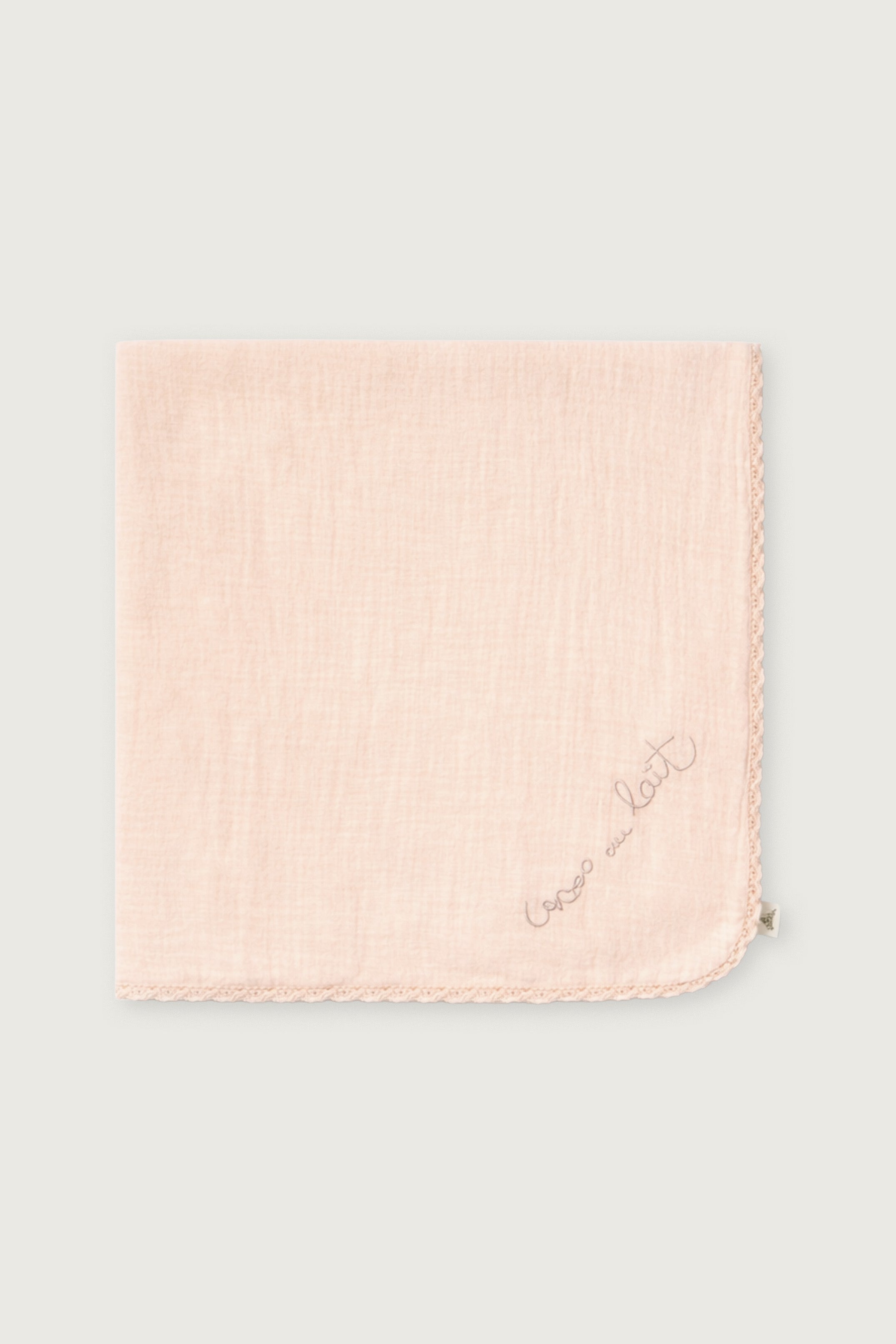 MUSELINA DE ALGODÓN ROSA CONCHA