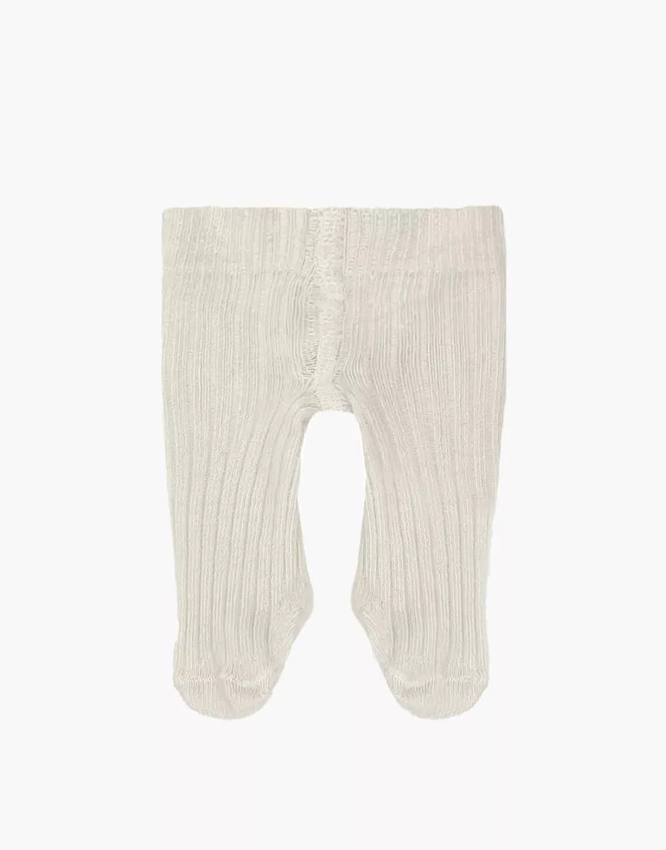 MEDIAS DE PIEL DE CORDERO SUAVE BLANCAS