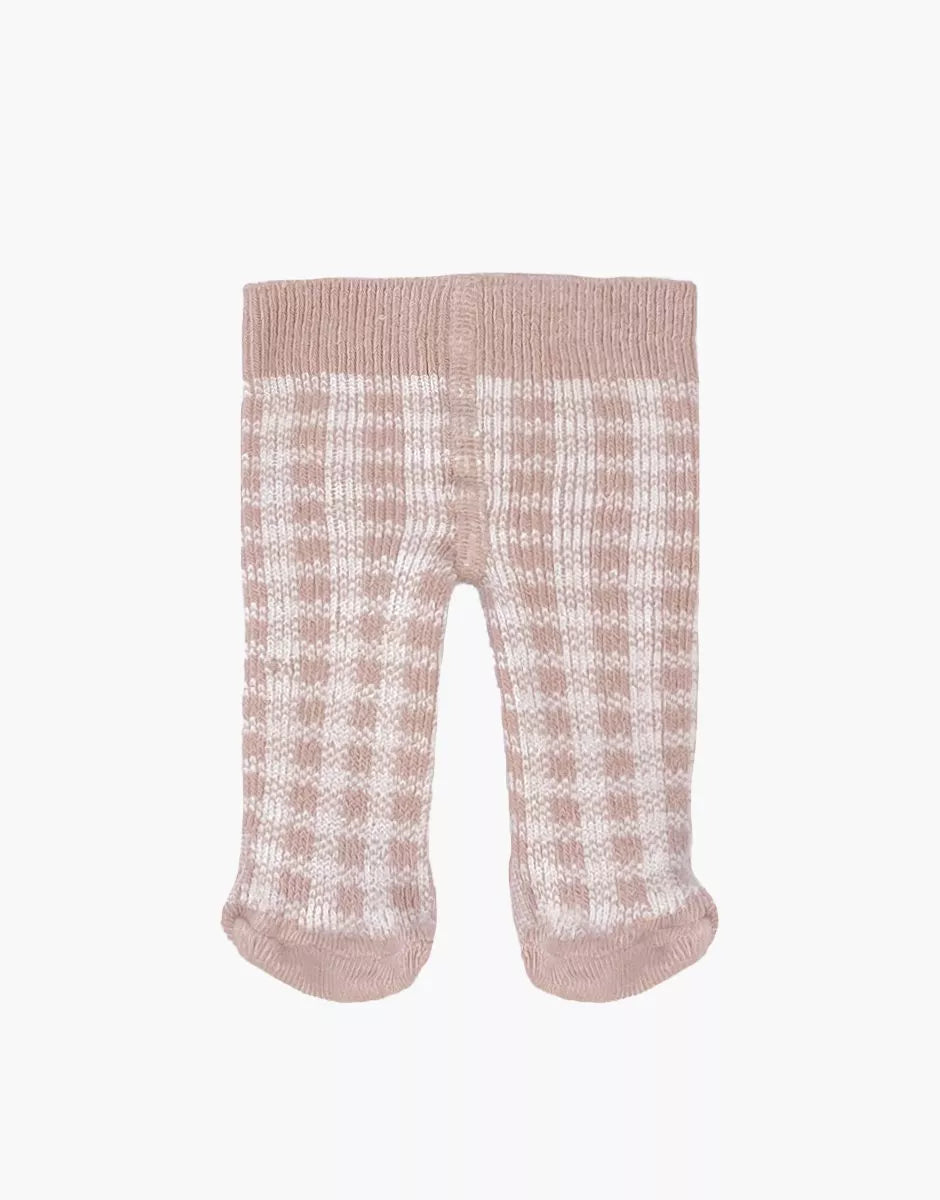 MEDIAS DE CUADROS ROSAS