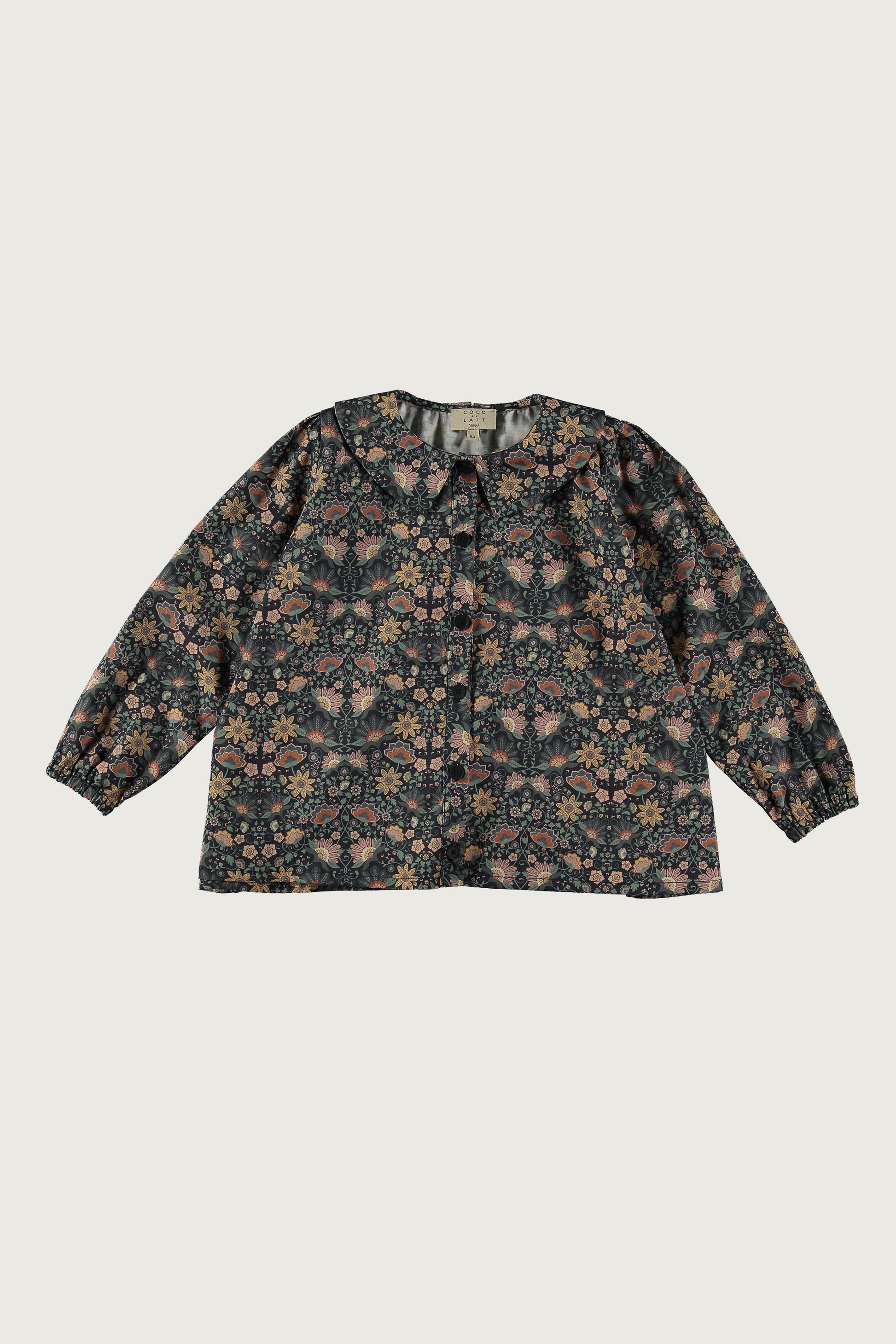 Coco Au Lait MEXICAN FLOWERS BLOUSE  Mexican Flowers