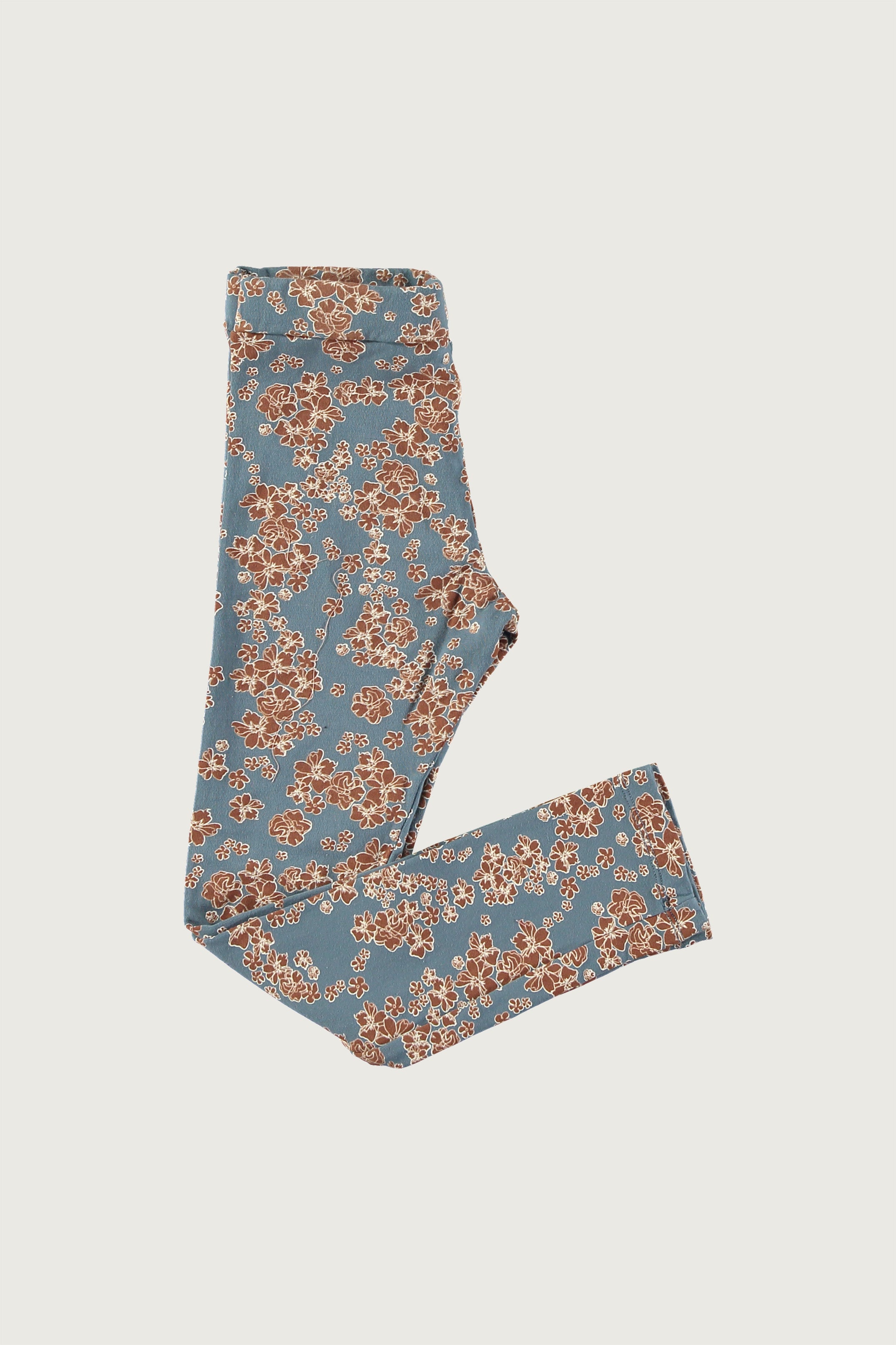 Coco Au Lait MEXICAN FLOWERS LEGGINGS  Blue Mirage