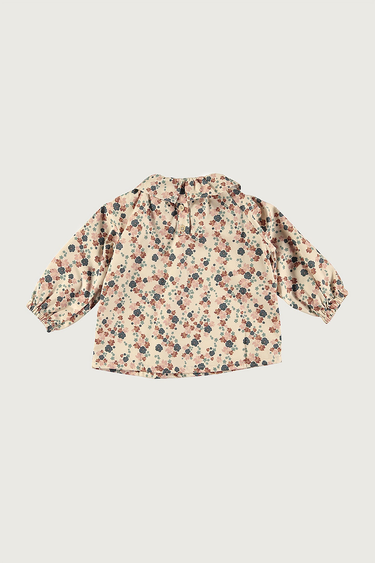 Coco Au Lait NUDE WILD FLOWERS BABY BLOUSE  Nude Wild