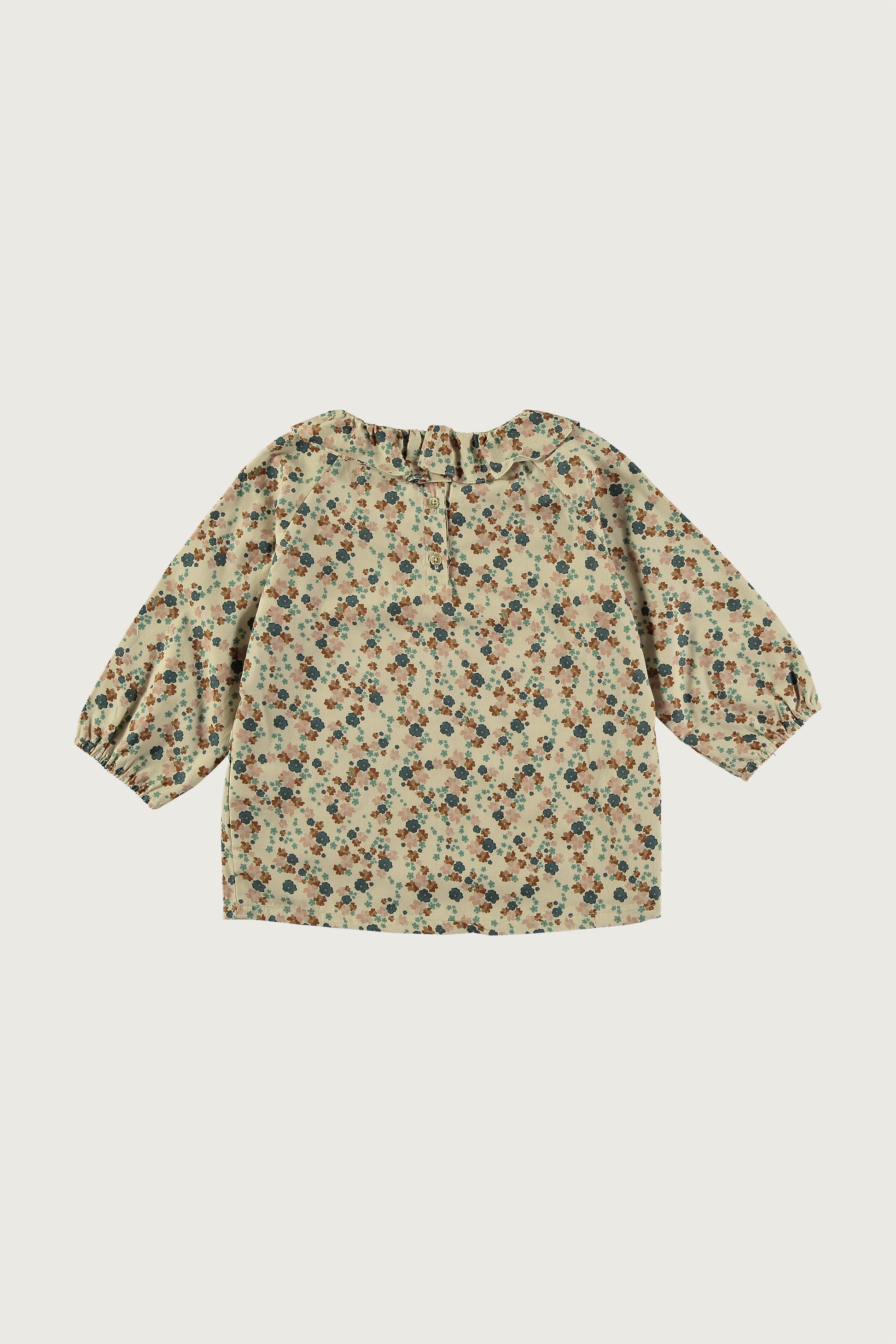 Coco Au Lait NUDE WILD FLOWERS BLOUSE  Nude Wild