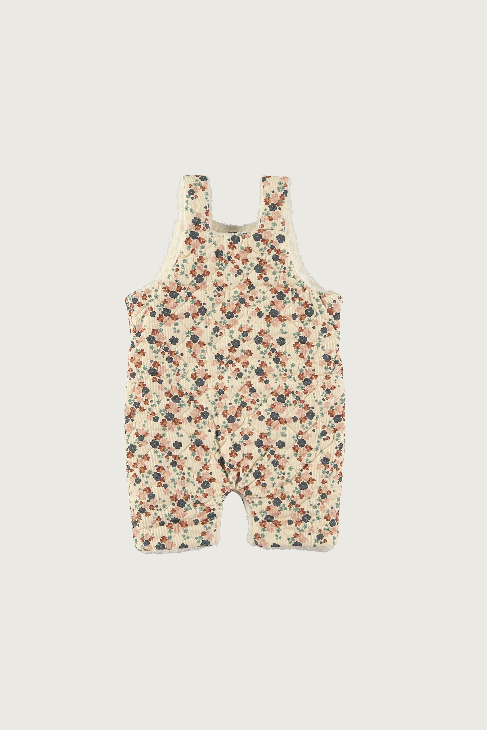 Coco Au Lait NUDE WILD FLOWERS QUILTED OVERALL  Nude Wild