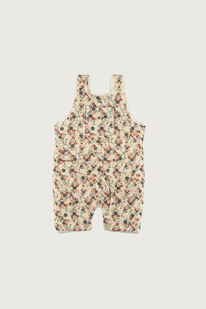 Coco Au Lait NUDE WILD FLOWERS QUILTED OVERALL  Nude Wild