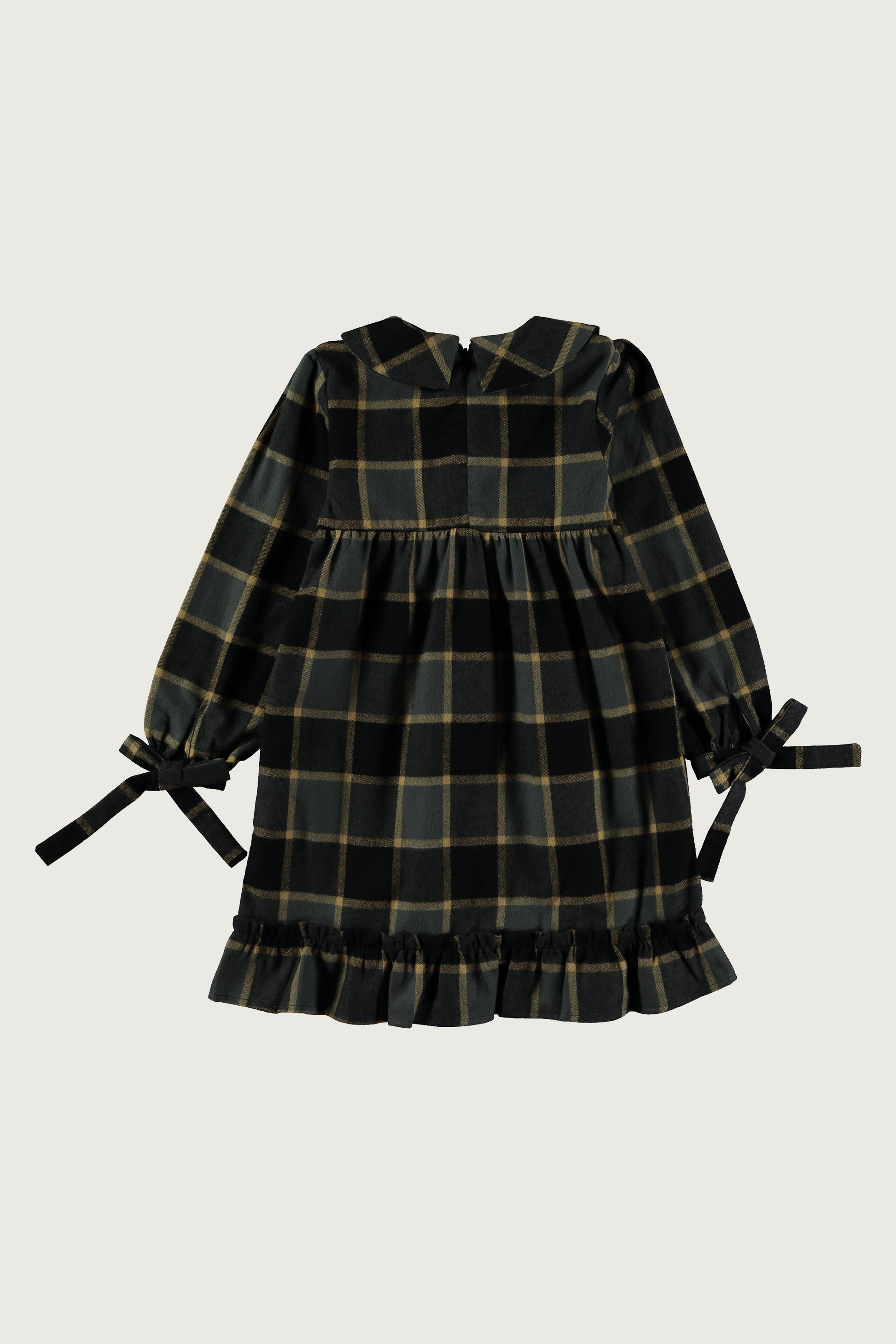 Coco Au Lait PLAID SMOCK DRESS  Plaid