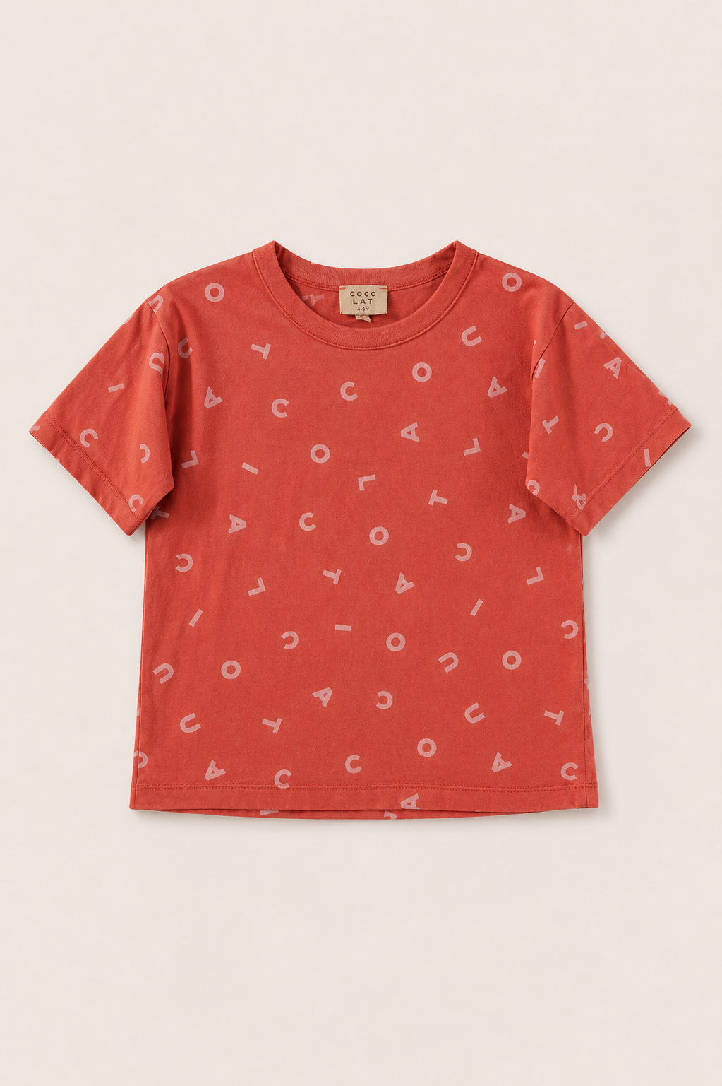 PLAYERA ICONIC TERRACOTA