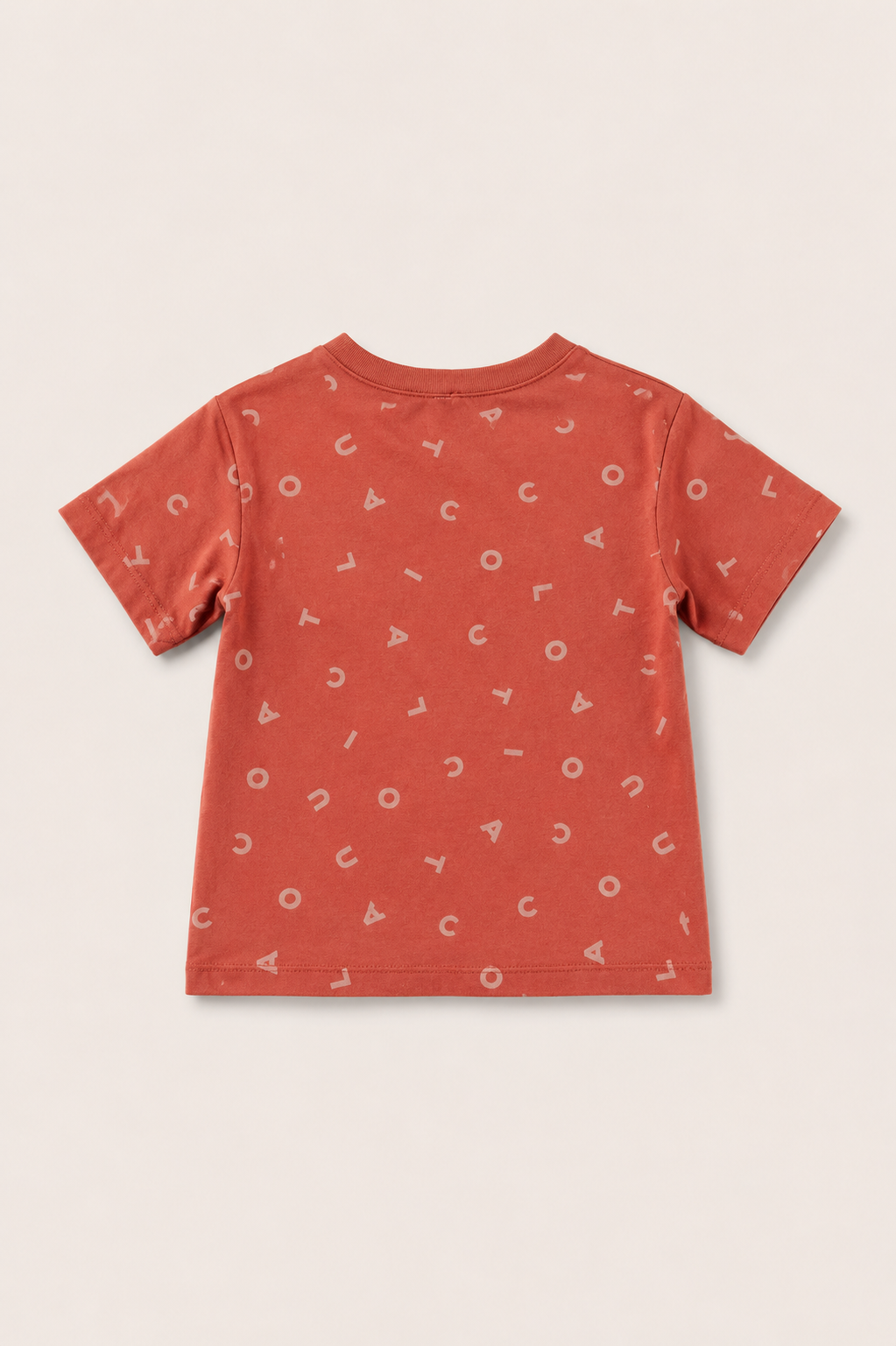PLAYERA ICONIC TERRACOTA
