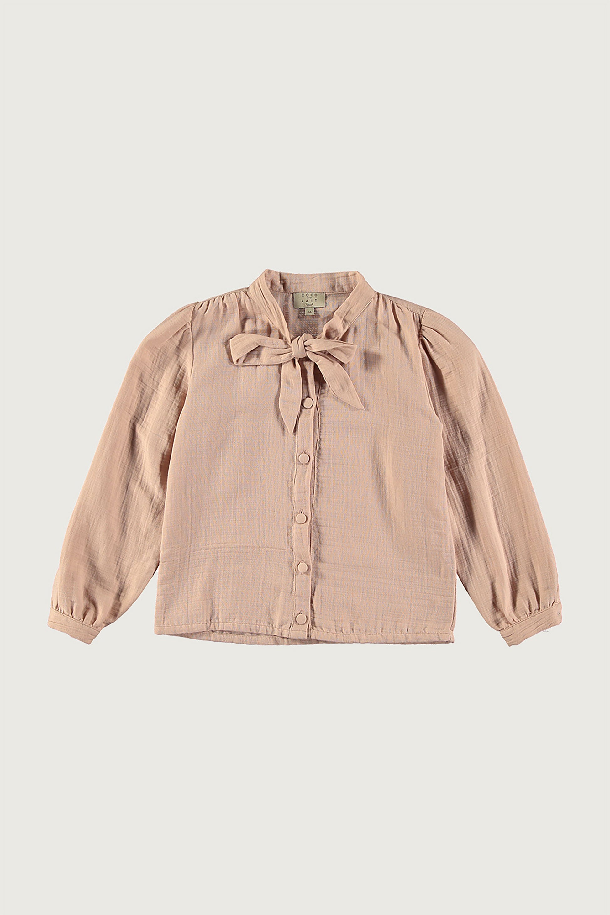 Coco Au Lait ROSE DUST BOW BLOUSE  Rose Dust