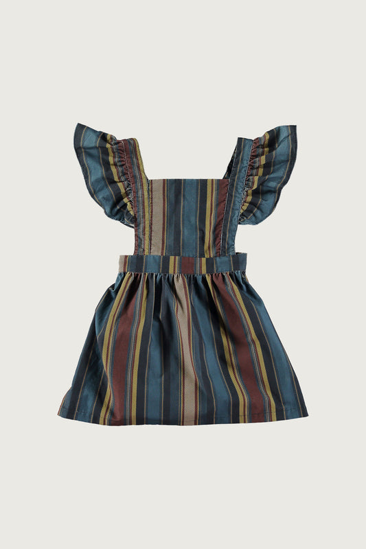 Coco Au Lait STRIPED CORDUROY APRON  Striped AW23