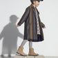 Coco Au Lait STRIPED WOOL LONG COAT  Striped AW23