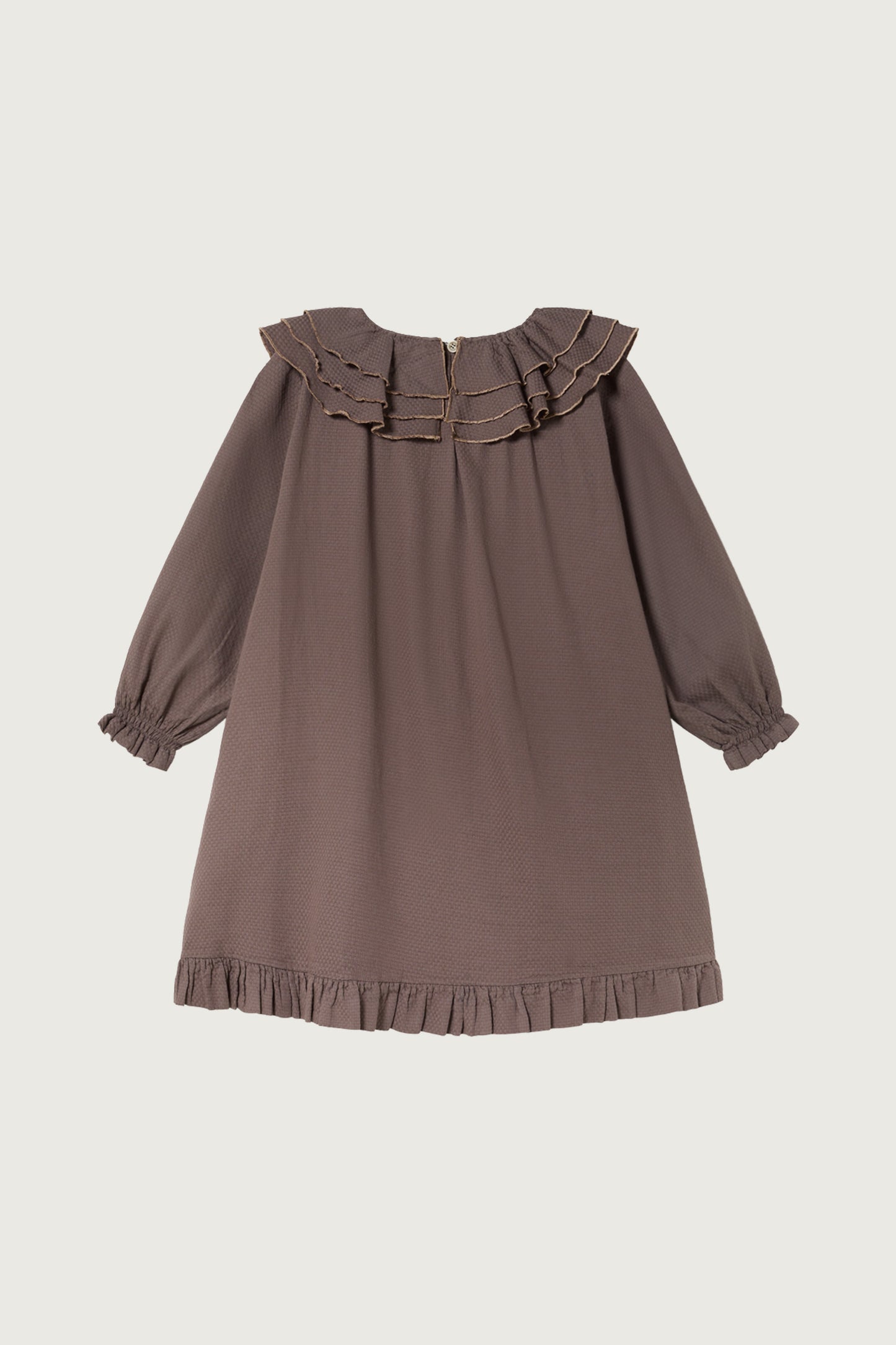 Coco Au Lait TRIPLE COLLAR DRESS  Iron