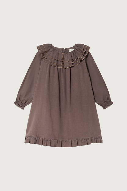 Coco Au Lait TRIPLE COLLAR DRESS  Iron