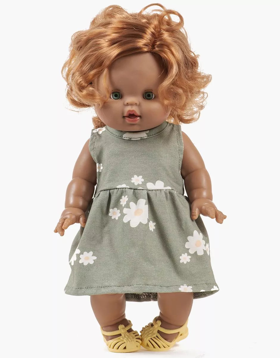 VESTIDO SIN MANGAS DE MARGARITAS FAUSTINE