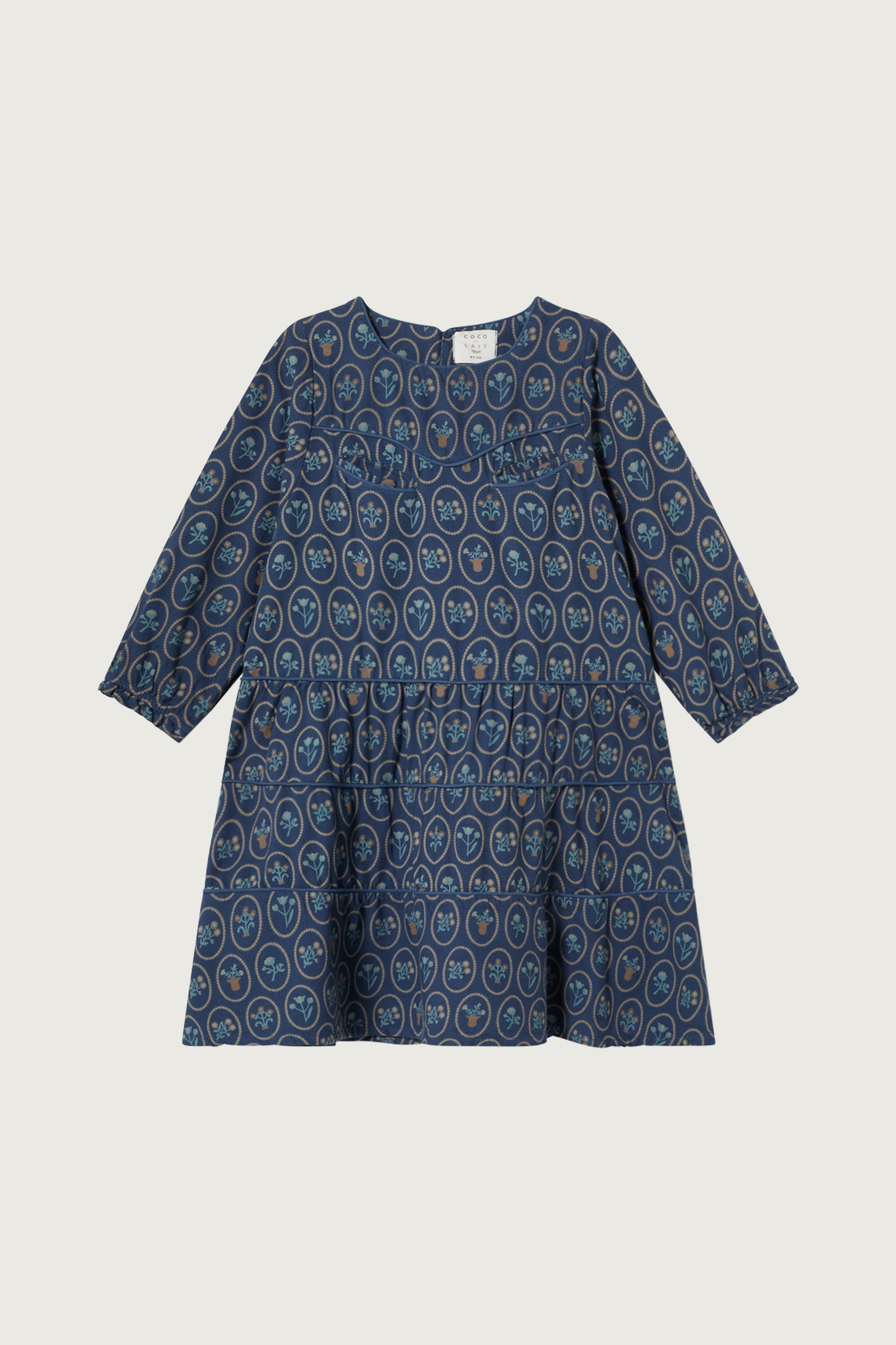 Coco Au Lait VINTAGE DRESS  Dark Denim