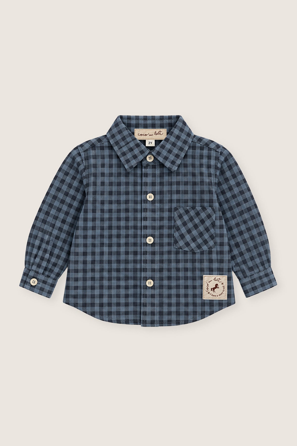 CAMISA VICHY BEBÉ
