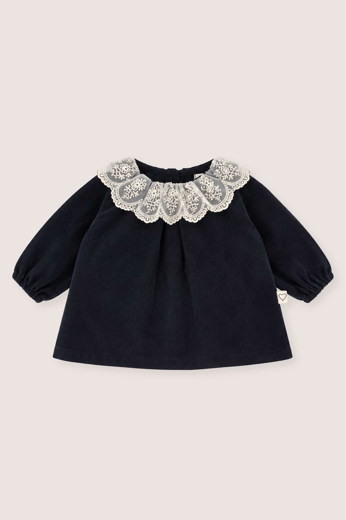 VESTIDO VELVET  NAVY BLUE BEBÉ