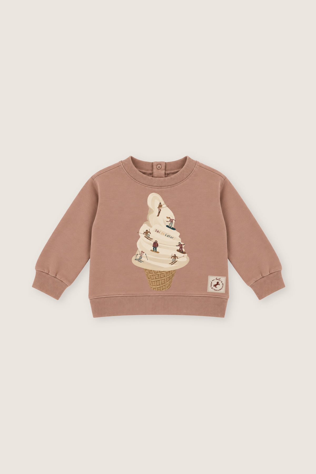 SUDADERA ESQUIADORES Y HELADOS TUSCANY BEBÉ