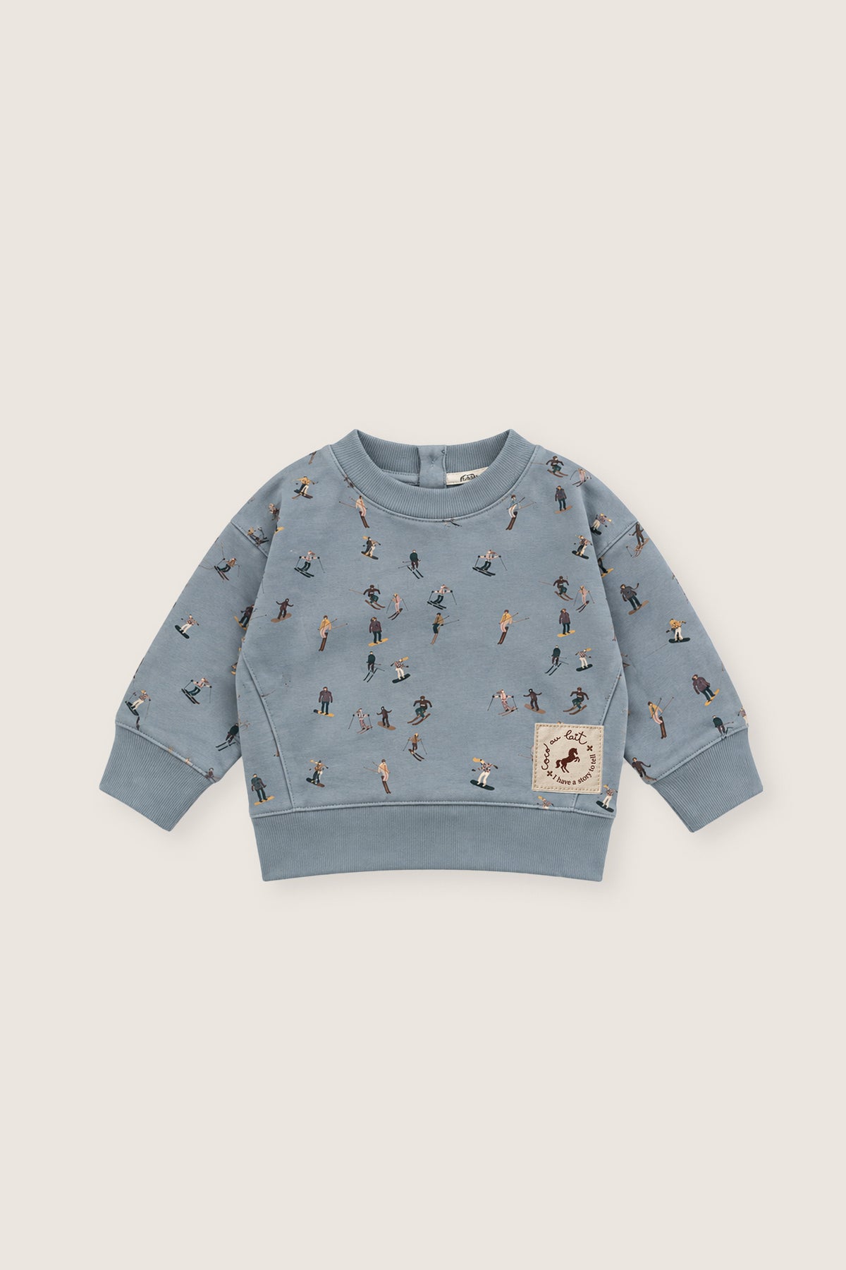 SUDADERA ESQUIADORES ALL OVER QUARRY BEBÉ
