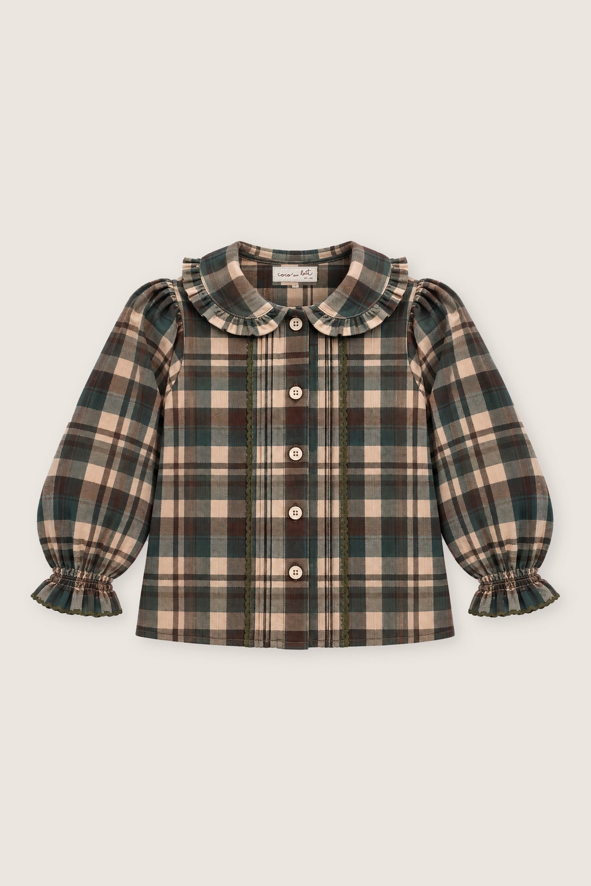 BLUSA CUADROS