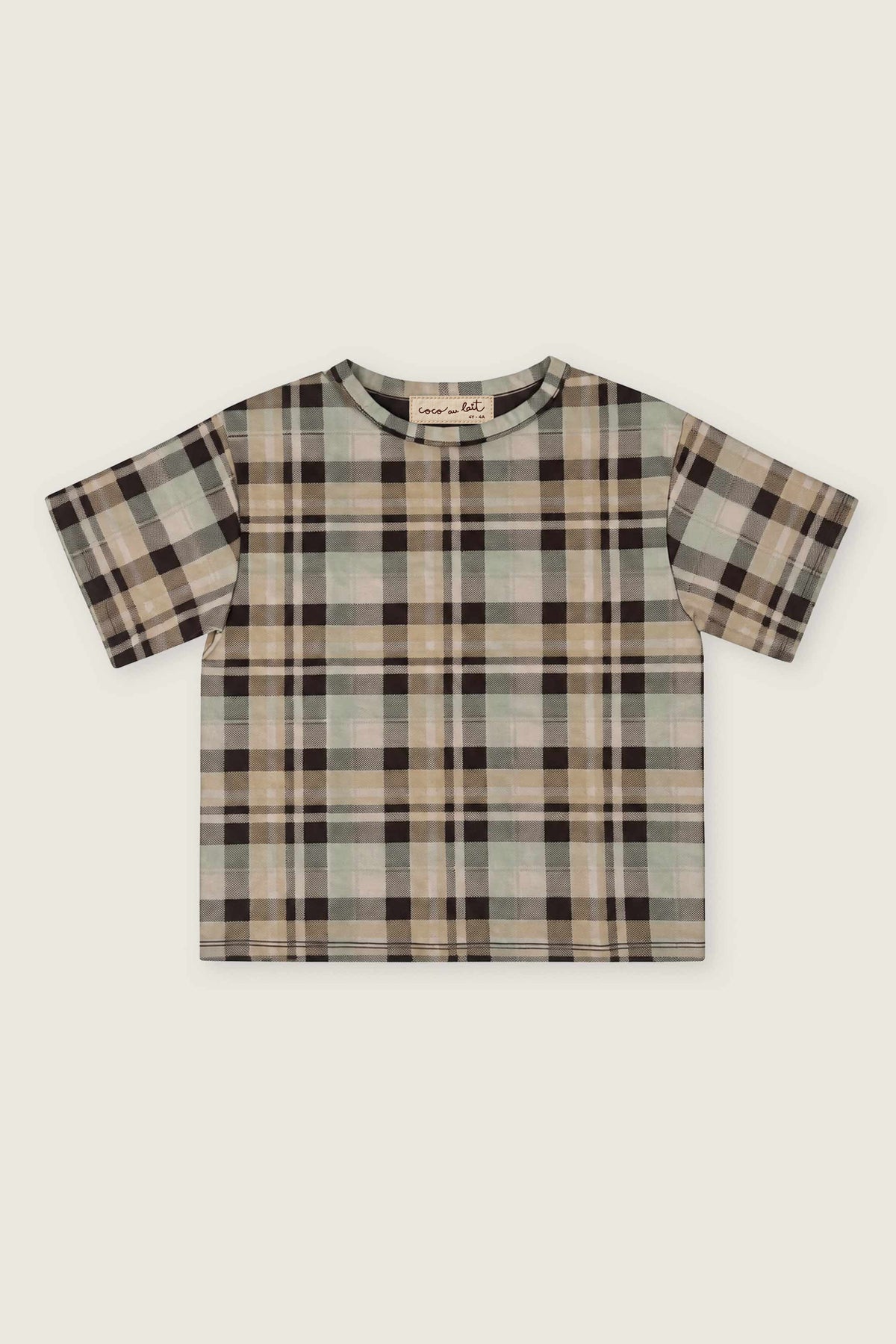 CAMISETA CHECKS XOCOLAT
