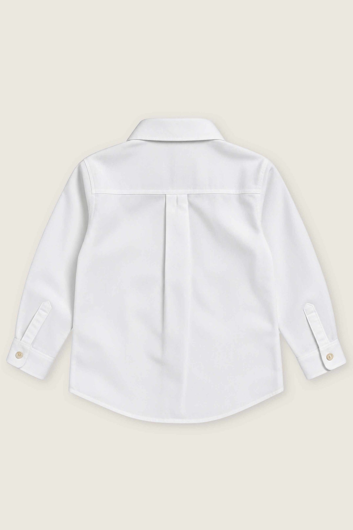 CAMISA LISA OPTICAL WHITE