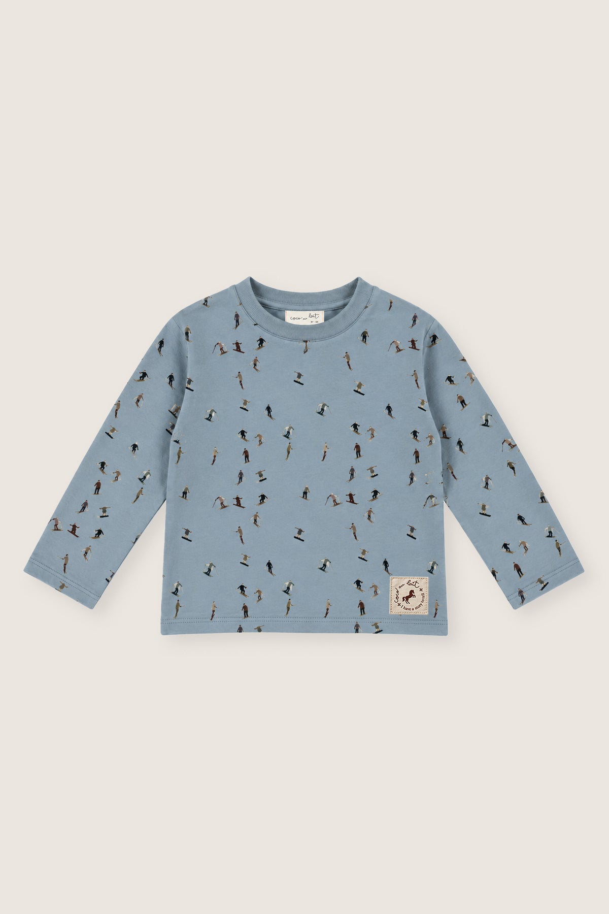 CAMISETA ESQUIADORES ALL OVER QUARRY
