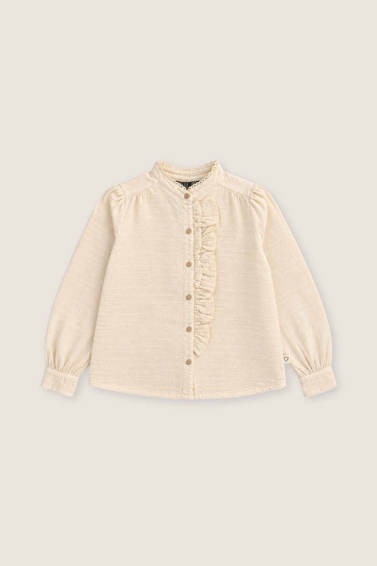 BLUSA JACQUARD VANILLA MUJER