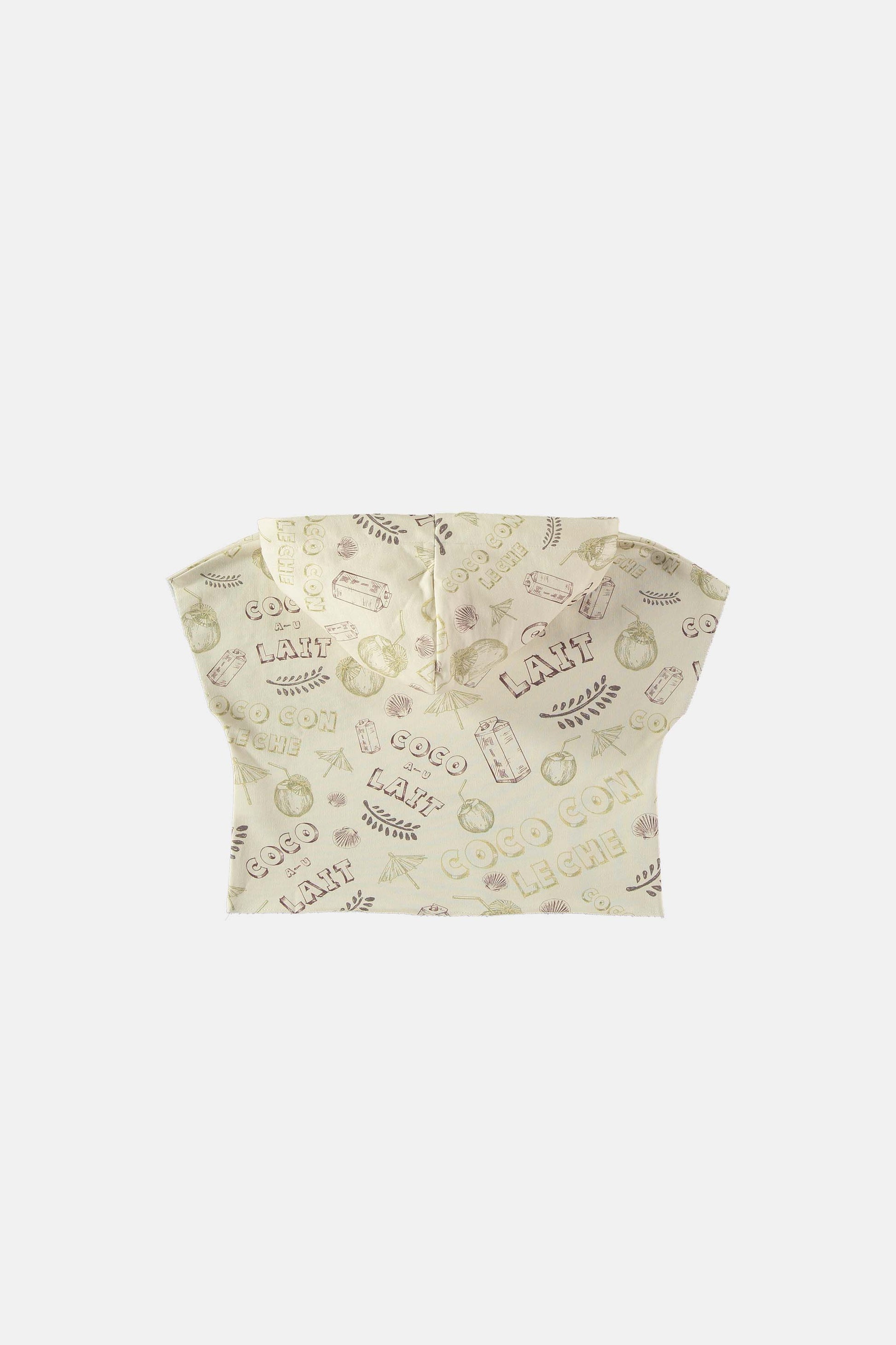 Coco Au Lait BABY COCO CON LECHE SHORT SLEEVES SWEATSHIRT  Coco con leche