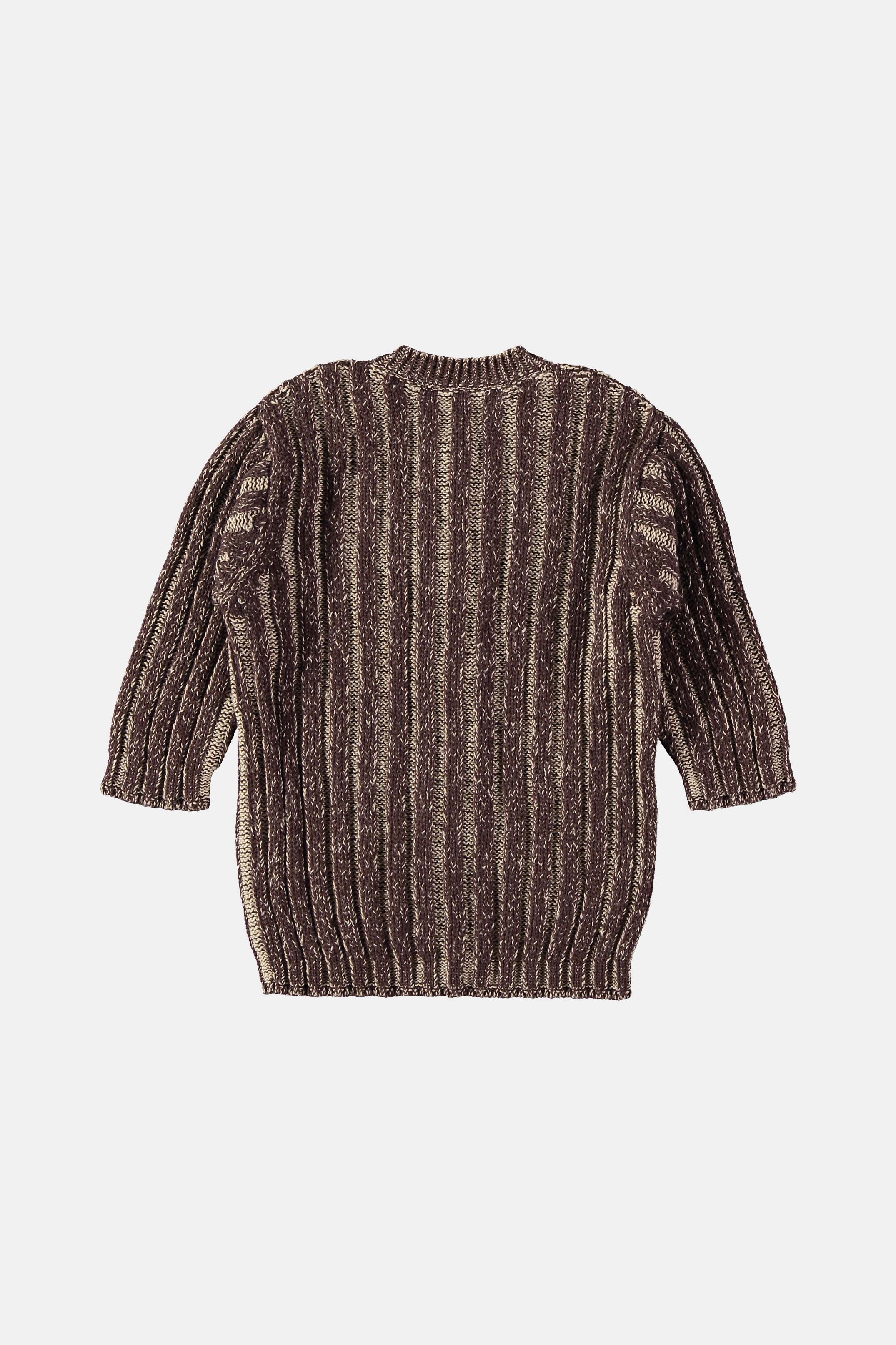 Coco Au Lait BURLWOOD BABY SWEATER  Burlwood