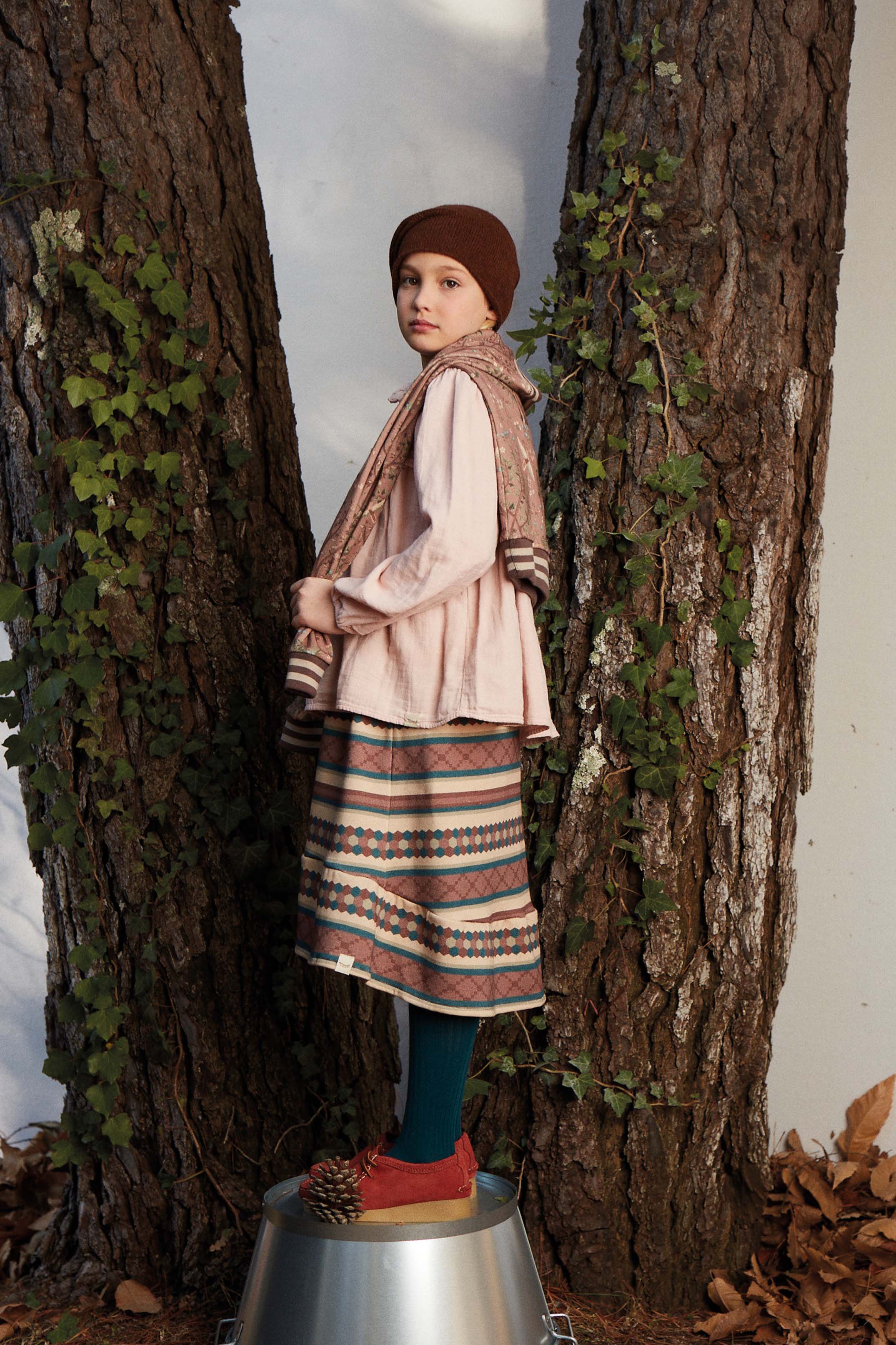 Coco Au Lait EMBROIDERED ROSE SMOKE BLOUSE  Rose Smoke