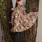 Coco Au Lait FLOWERS DRESS  Roses AOP