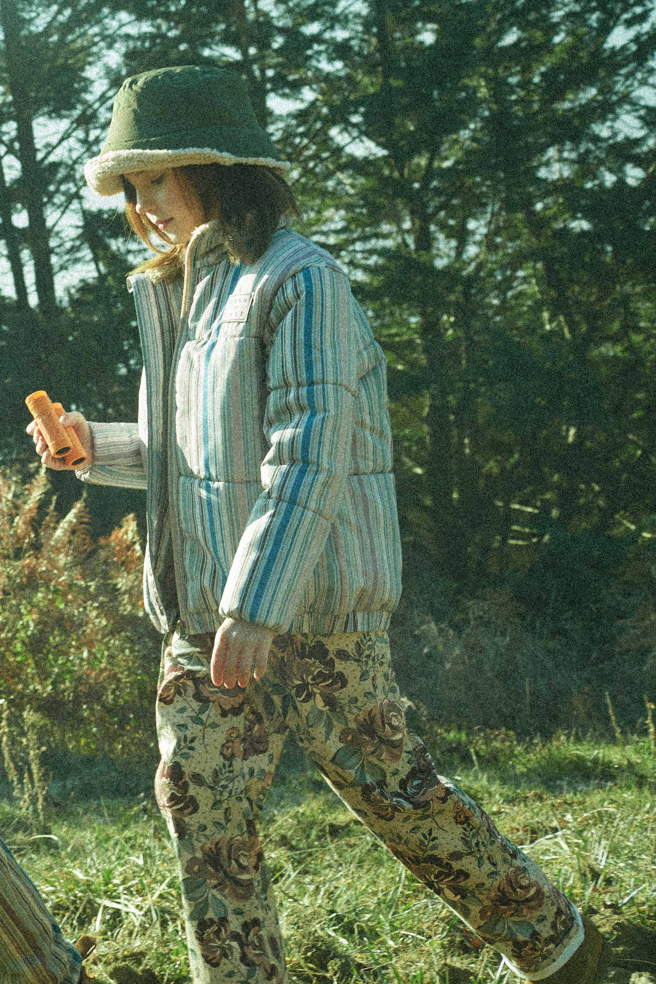 Coco Au Lait FLOWERS TROUSER  Roses AOP